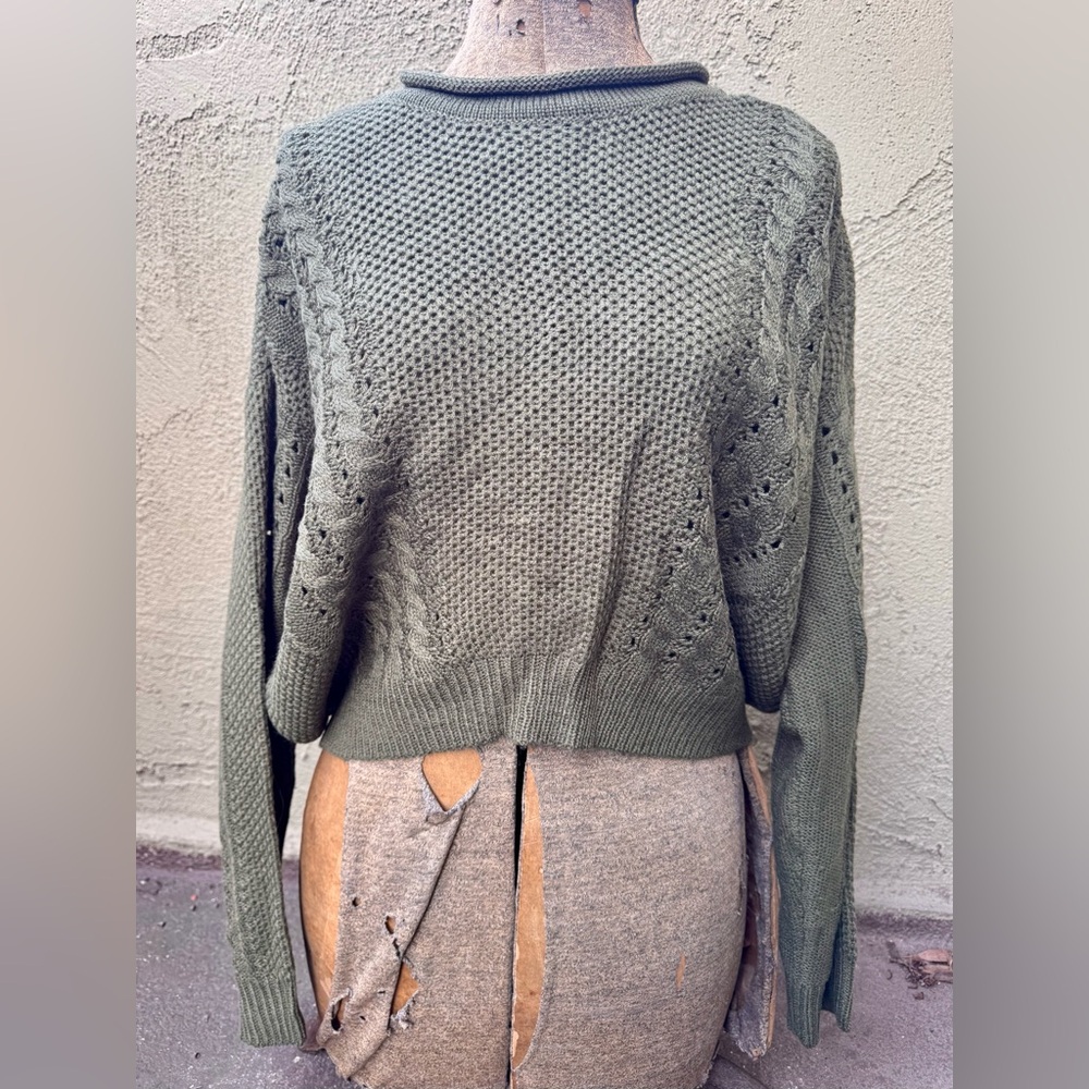 Slouchy batwing sweater